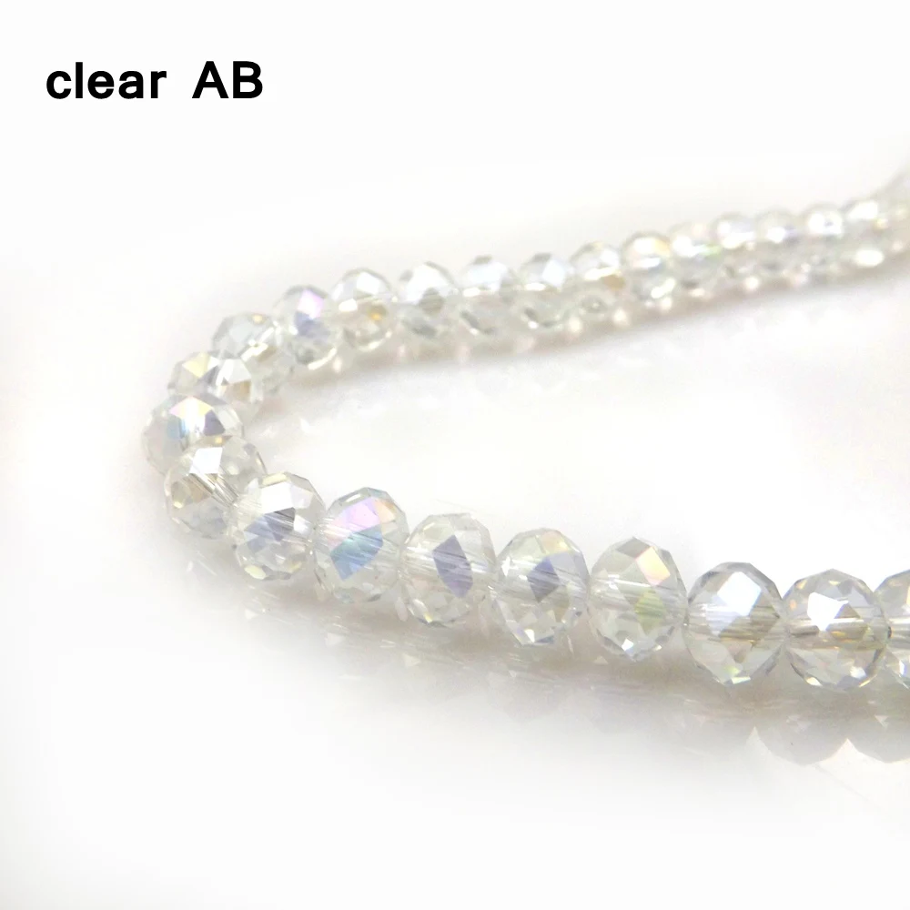 Новое поступление 6 мм граненые хрустальные бусины в форме колеса для браслетов