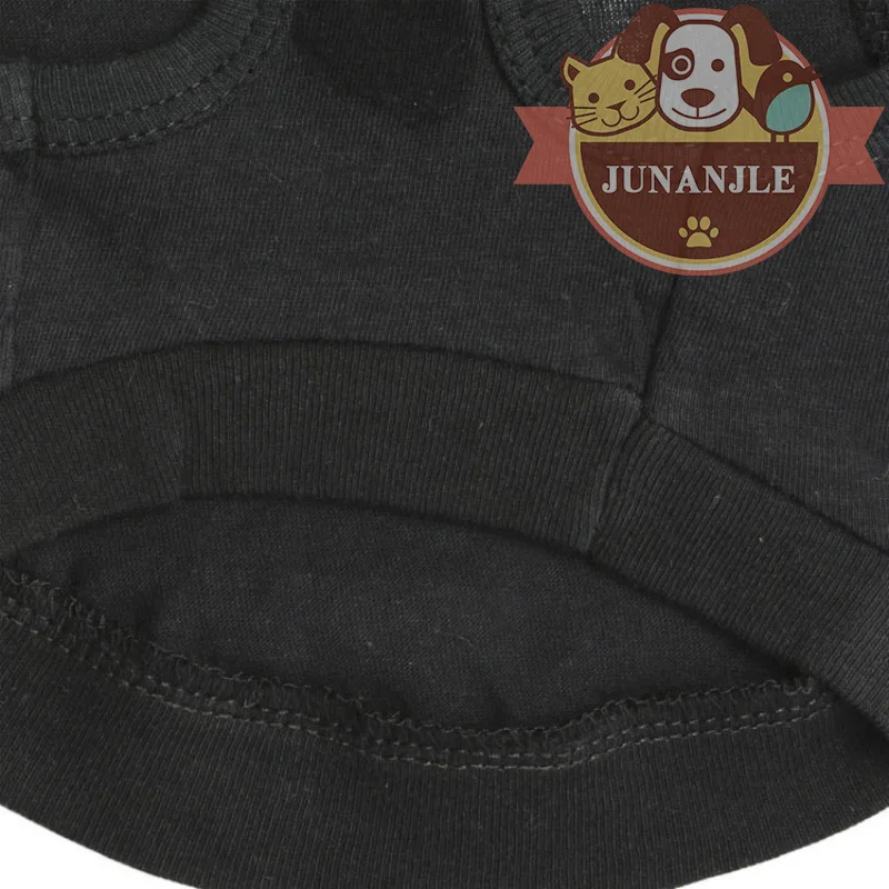 1 шт. черная собачья жилетка гримаса одежда для котенка щенка чихуахуа