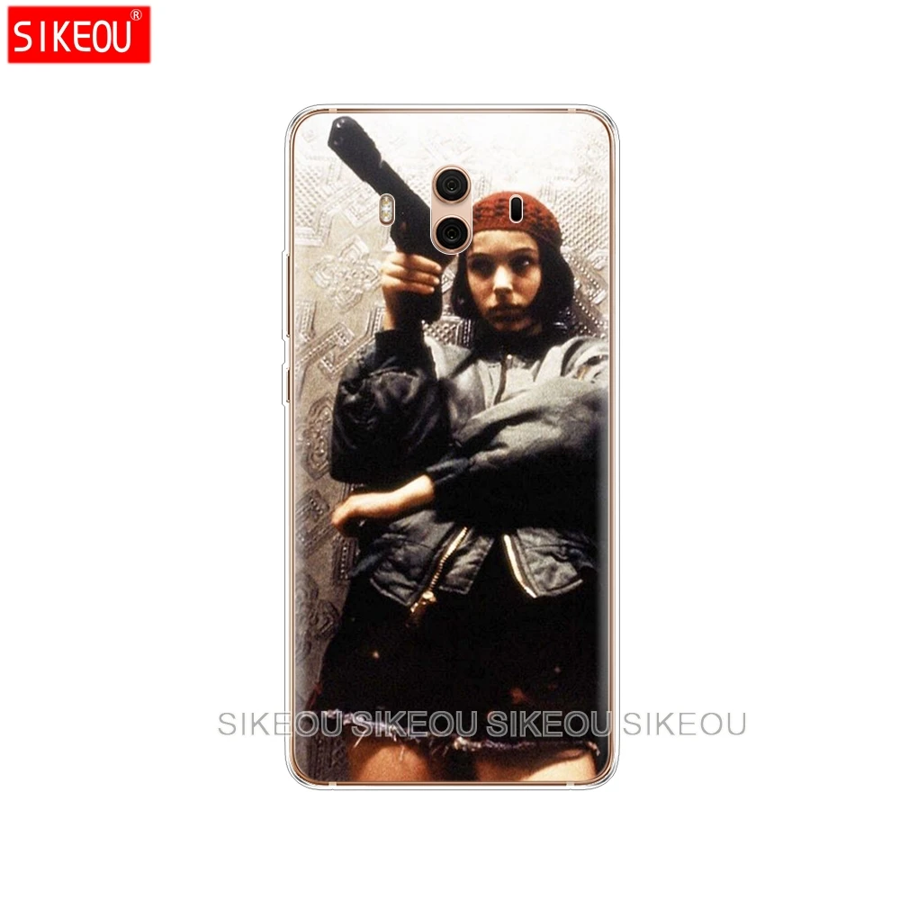 Силиконовый чехол для телефона Huawei mate 7 8 9 10 pro LITE Leon the professional|Бамперы| |