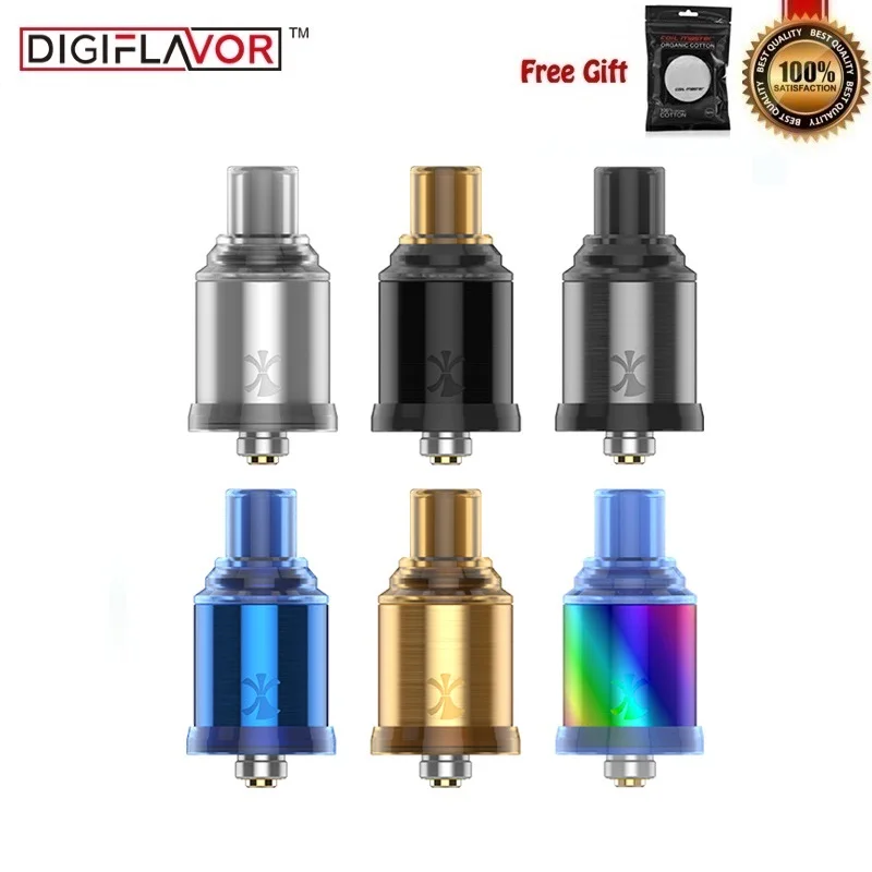 Оригинальный Digiflavor ETNA MTL RDA Vape бак 22 мм атомайзер с одной катушкой для Drag 157 Вт