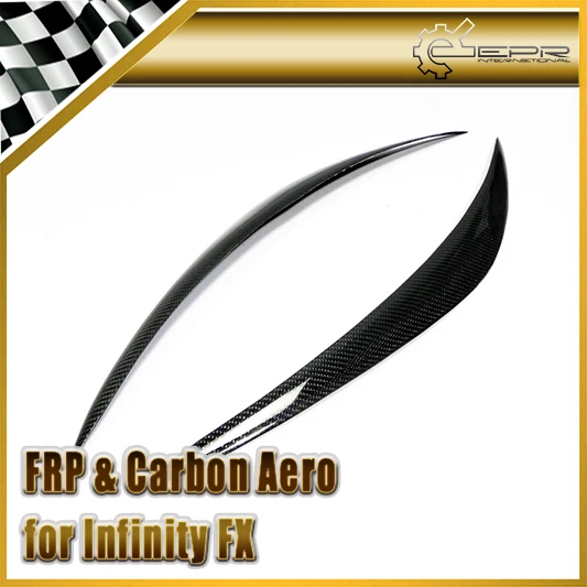 Автомобильный Стайлинг для Infiniti 2009 2013 FX 35 37 50 Углеволокно бровей век|styling car| |