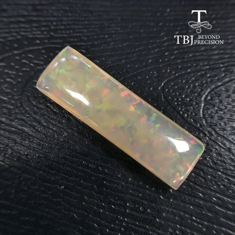 Tbj Природные Эфиопии красочные опал багетов наивысшего качества approx9.00ct
