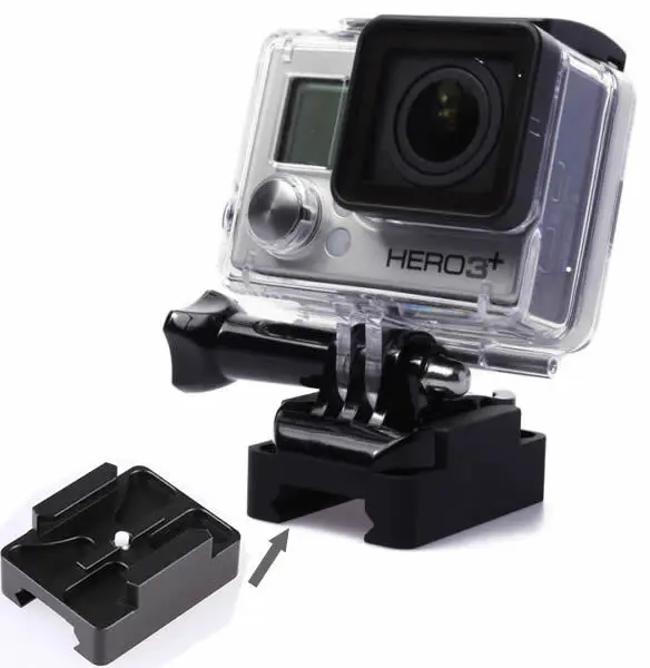 Рельсовое алюминиевое мини-крепление для камеры GoPro HD Hero 2 20 мм | Электроника
