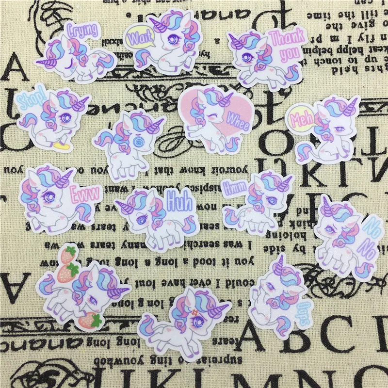 40 шт./кор. Dream Радужная лошадь бумажная герметизирующая наклейка s поделки и