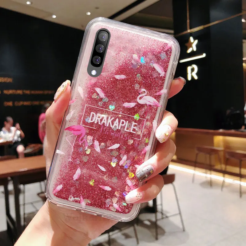 3 Жидкий зыбучий песок чехол для samsung Galaxy A50 чехол для телефона samsung A50 чехол для samsung Galaxy A50 A 50 SM-A505F A505 чехол - Цвет: 3
