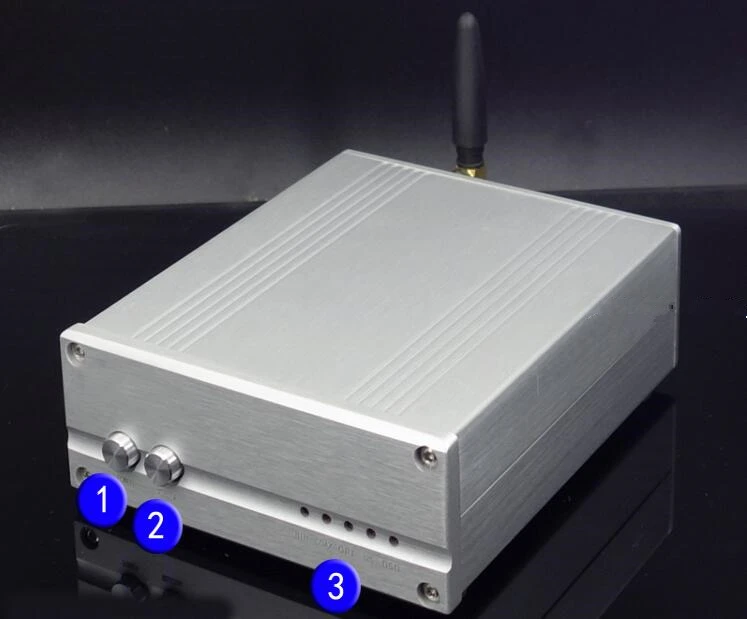 SU7 ES9038 Bluetooth 5,0 усилитель декодер ЦАП поддержка коаксиального волокна USB вход