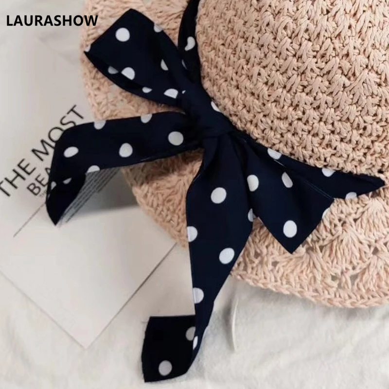 Летняя соломенная шляпа с большими полями для детей от Laurashow | Аксессуары одежды