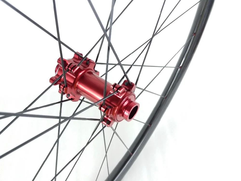 Суперсветильник Асимметричные карбоновые Колеса 650B MTB XC Ширина 28 мм ширина 25