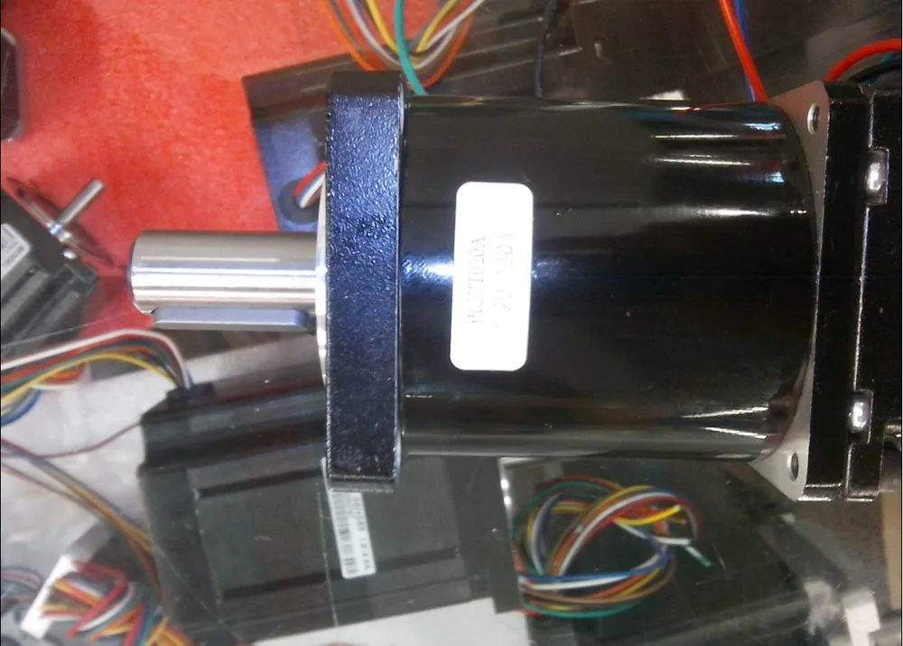 New planetary speed reducer 1:20 install with a Leadshine stepper motor NEMA 23 make up gearbox or gearmotor out 44NM shaft 14 |