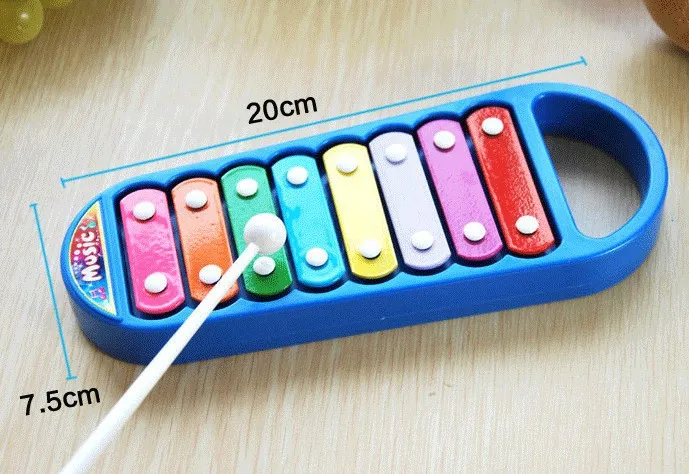 Hand Knock piano Eight key instrument baby child Puzzle game toy music rod stick | Игрушки и хобби