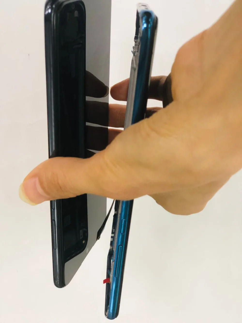 Рамка+ для 6,1" huawei P30 Lite MAR-LX1M MAR-LX2J ЖК-экран+ сенсорная панель дигитайзер для huawei Nova 4E дисплей