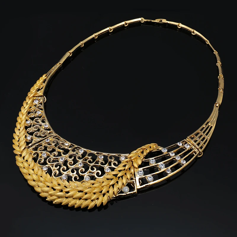 Комплект ювелирных изделий из колье серёг и браслета|african costume jewelry set|costume setnecklace