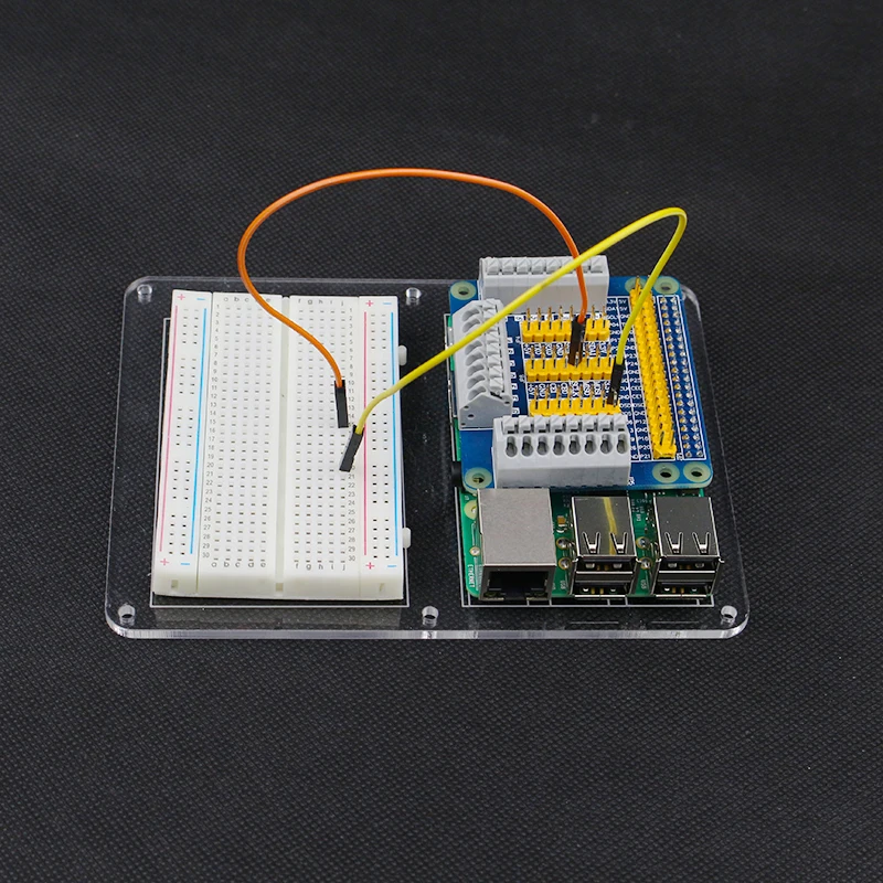 Акриловая Монтажная пластина Raspberry Pi для макетной платы 400 и 4B/3B +/3B|plate|plate mountplate