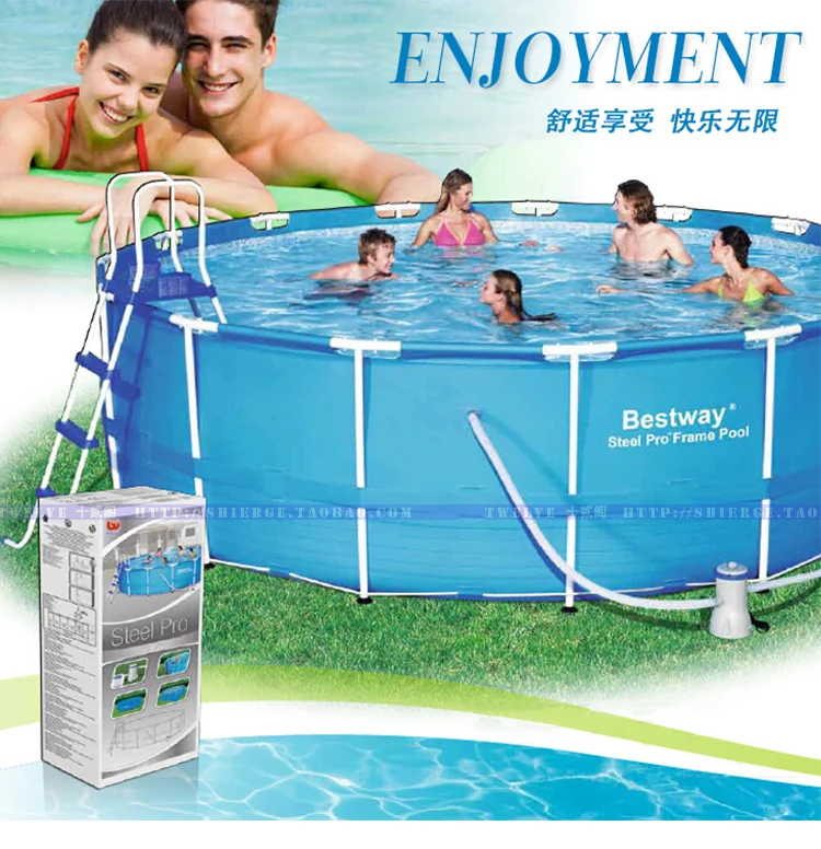 Рама для бассейна Bestway 56416*76 см без фильтра 12 '* 30 &quot улицы над землей толстый