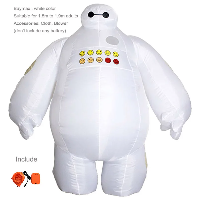 Матросская Тяжелая Атлетика Фитнес мышечная корова надувной костюм Baymax молоко крупного рогатого скота одежда Hercules Хэллоуин костюм для мужчин взрослых