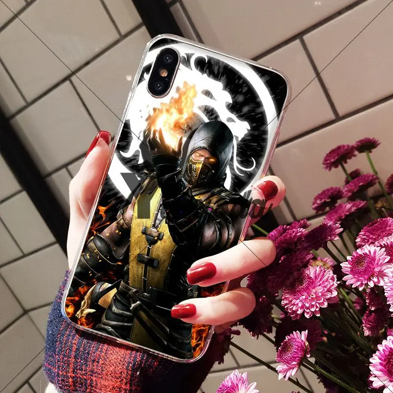 Yinuoda игра Mortal Kombat DIY Окрашенные красивые аксессуары для телефона чехол iPhone 5 5Sx 6 7plus
