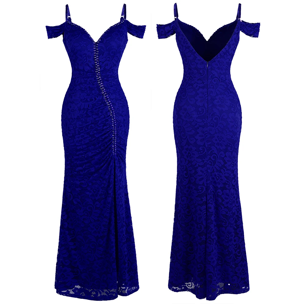 Angel fashions вечернее платье длинное кружевное нарядное эластичное для мамы в
