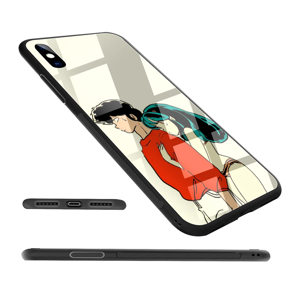 Lavaza аниме Ranma закаленное стекло ТПУ чехол для iPhone XS Max XR X 8 7 6 6S Plus 5 5S SE | Мобильные