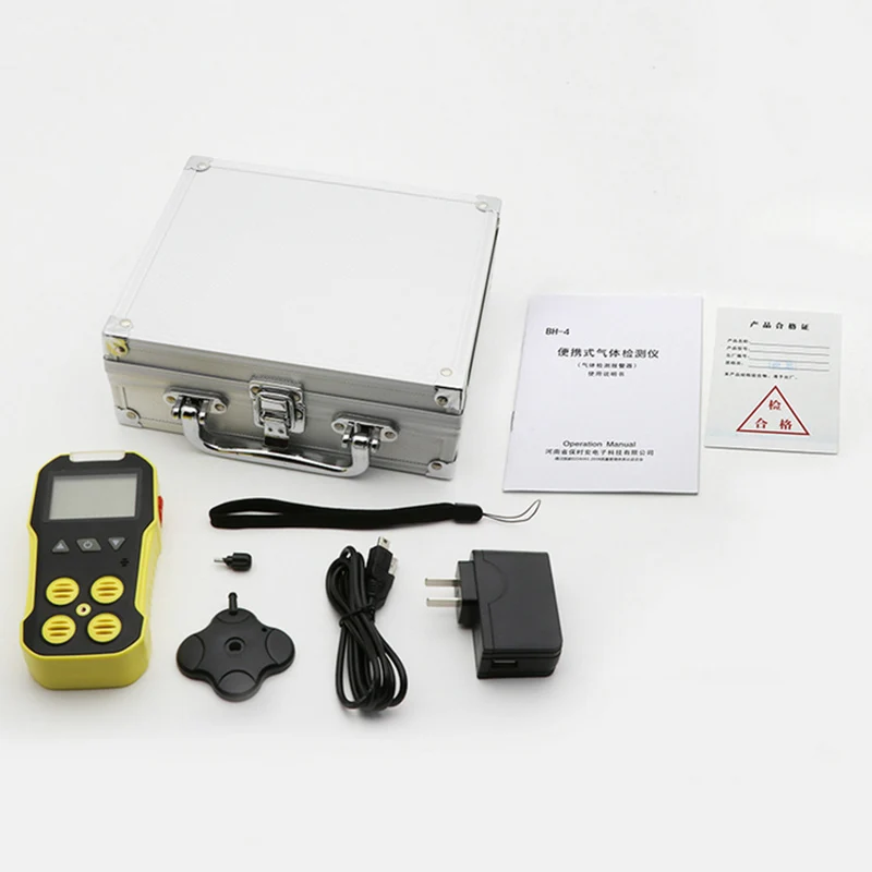 CO O2 H2S моноксид углерода 4 в 1 детектор газа утечки горючего Профессиональный