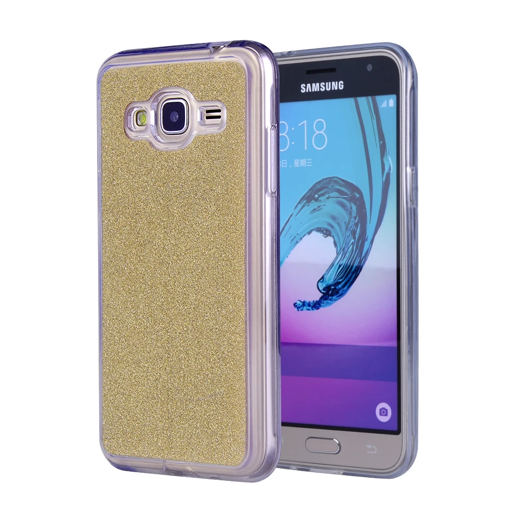 Shiny Sequin Silicone Glitter Cases For Samsung Galaxy J1/J5/J7 2016 J120F J510F J710X Soft TPU Covers Colorful Foil Phone Bags |