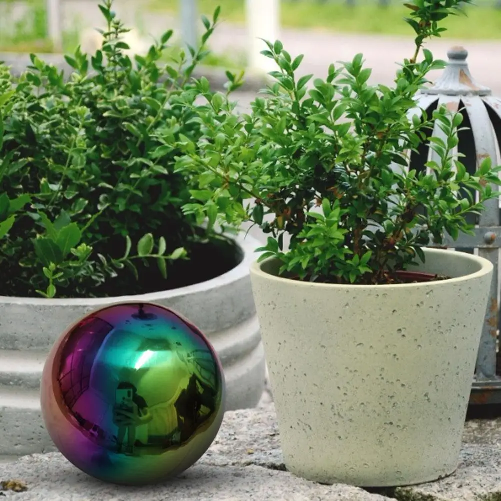 Красочный декоративный шар наружные охотничьи накладки шарики из нержавеющей