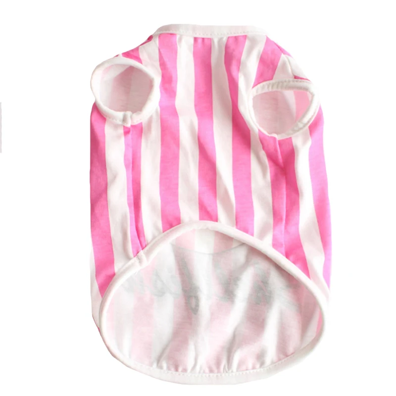 DOGGYZSTYLE Новая летняя собачья одежда в полоску жилет толстовка щенок футболка для