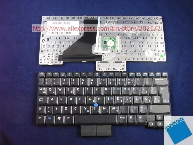

Brand New Black Laptop Notebook Keyboard 412782-BA1 AE0T1TP2110 For HP Compaq NC2400 (Slovenia)