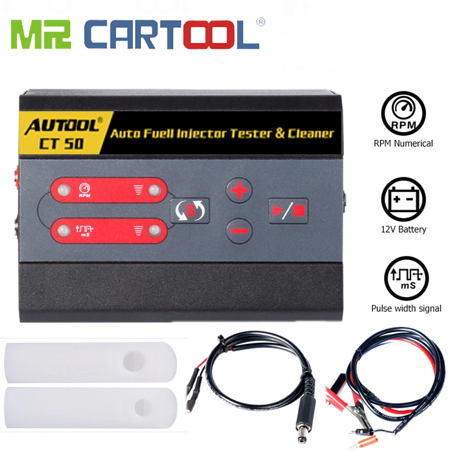 Mr Cartool CT50 автомобиль Топливная форсунка машины для очистки автомобильного дизель