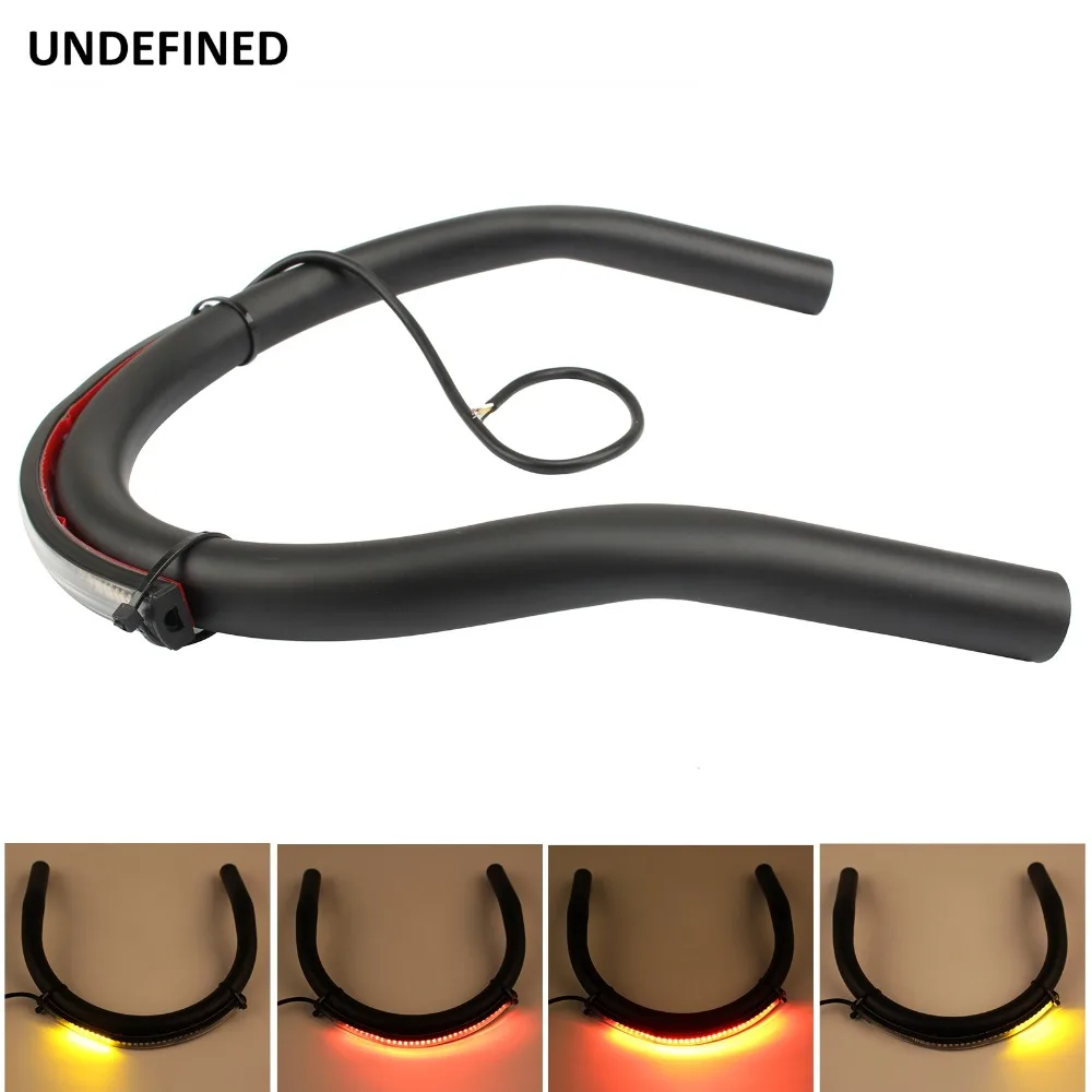 230 мм мотоциклетная рама для заднего сиденья Кафе Racer кольцевой конец Brat