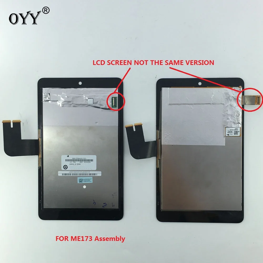 N070ICN GB1 LD070WX4 SM01 ЖК дисплей сенсорный экран дигитайзер стекло в сборе для Asus MemoPad HD7