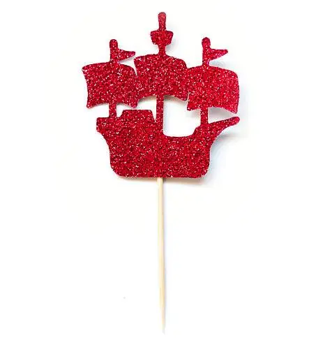 Блестящий индивидуальный номер пиратский корабль день рождения пол реквизит для