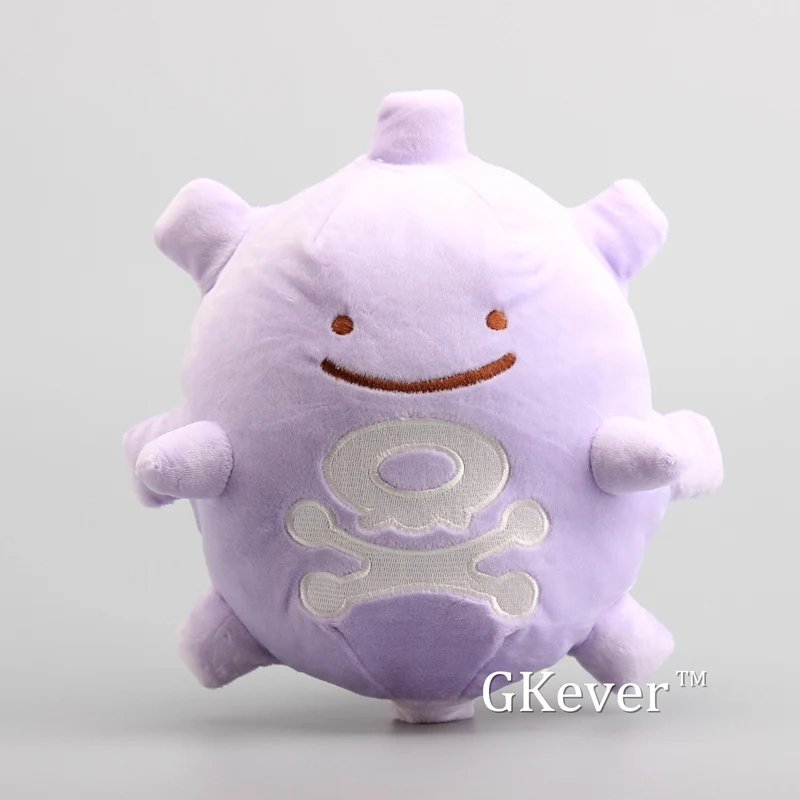 Аниме Ditto Koffing Metamon плюшевая игрушка мягкая кукла 10 ''25 см детский подарок
