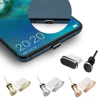 5set type c usb c dust plug earphone jack for samsung galaxy s8 s9 plus a7 huawei p10 p20 lite p30 pro mobile phone accessories