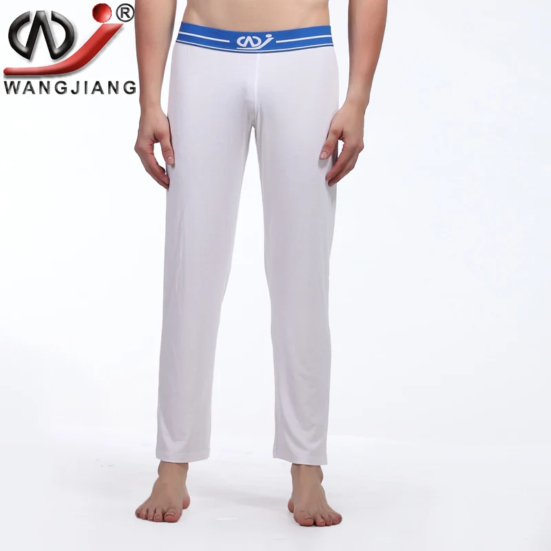 Зимние мужские длинные Штаны Термальность Нижнее Бельё для девочек пижамы