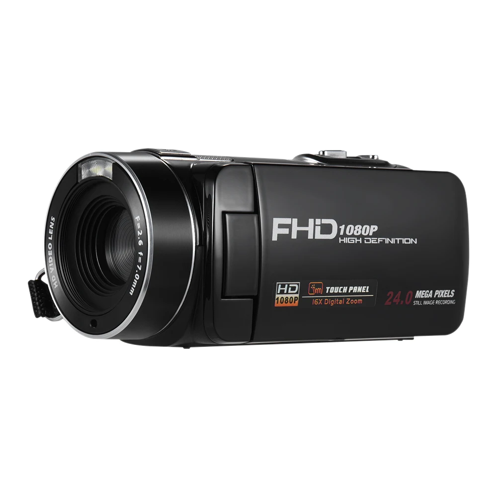 Цифровая видеокамера Full HD 1080P портативные видеокамеры DV 3 0 &quot вращающийся