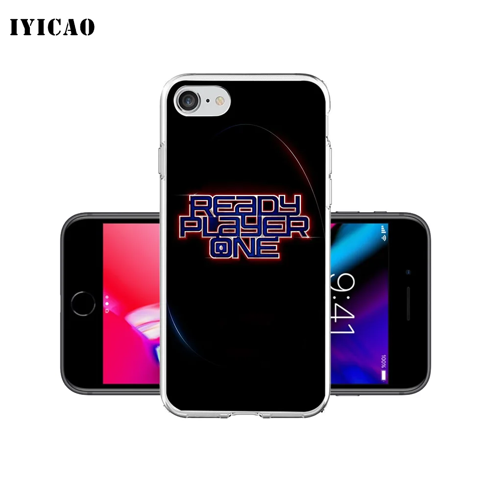 IYICAO Ready Player One movie Мягкий силиконовый чехол для телефона iPhone X XR XS MAX 6 6s 7 8 Plus 5 5S SE TPU |