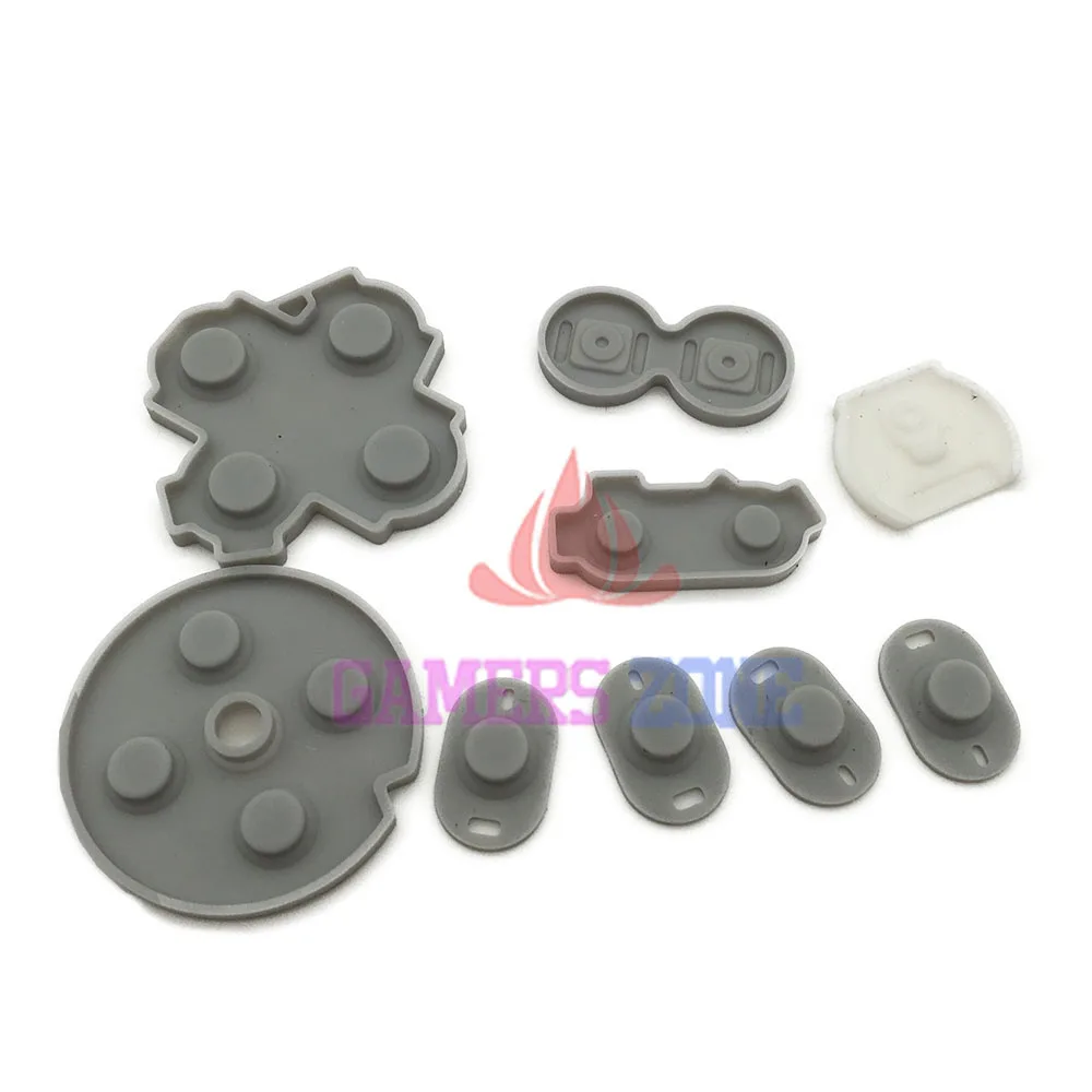 Запасная часть силиконовые резиновые прокладки для геймпада Wii u проводящая