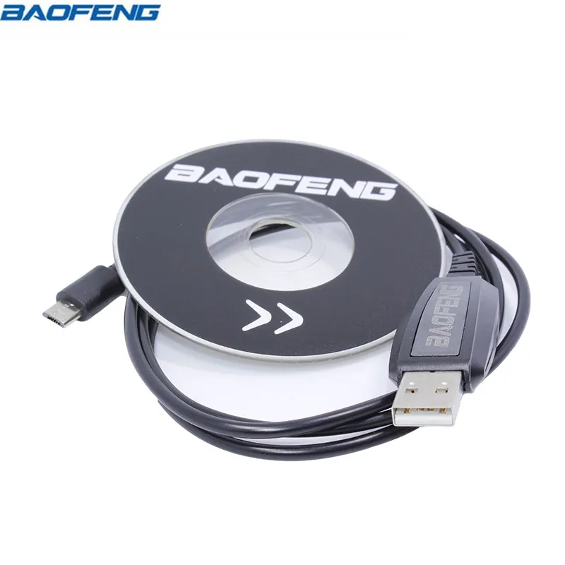 Baofeng BF T1 USB Кабель для программирования CD BAOFENG мини рация 9100 мобильное Радио Ham