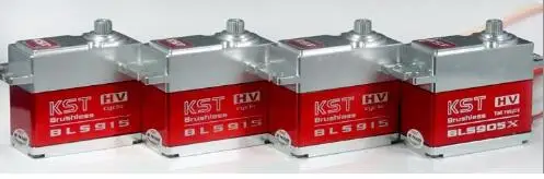 3 шт. KST BLS915 + 1 шт. KST BLS905X бесщеточный высоковольтный металлический сервопривод для 550-700 RC вертолет хвост