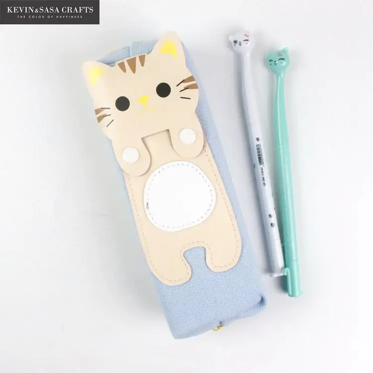 Чехол карандаш Kawaii Cat чехол для канцелярских товаров школьная поставка