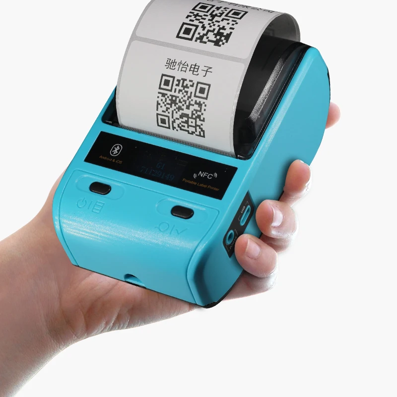Портативный мини 58 мм Bluetooth 2 0 Android POS чековый термопринтер принтер для купюр