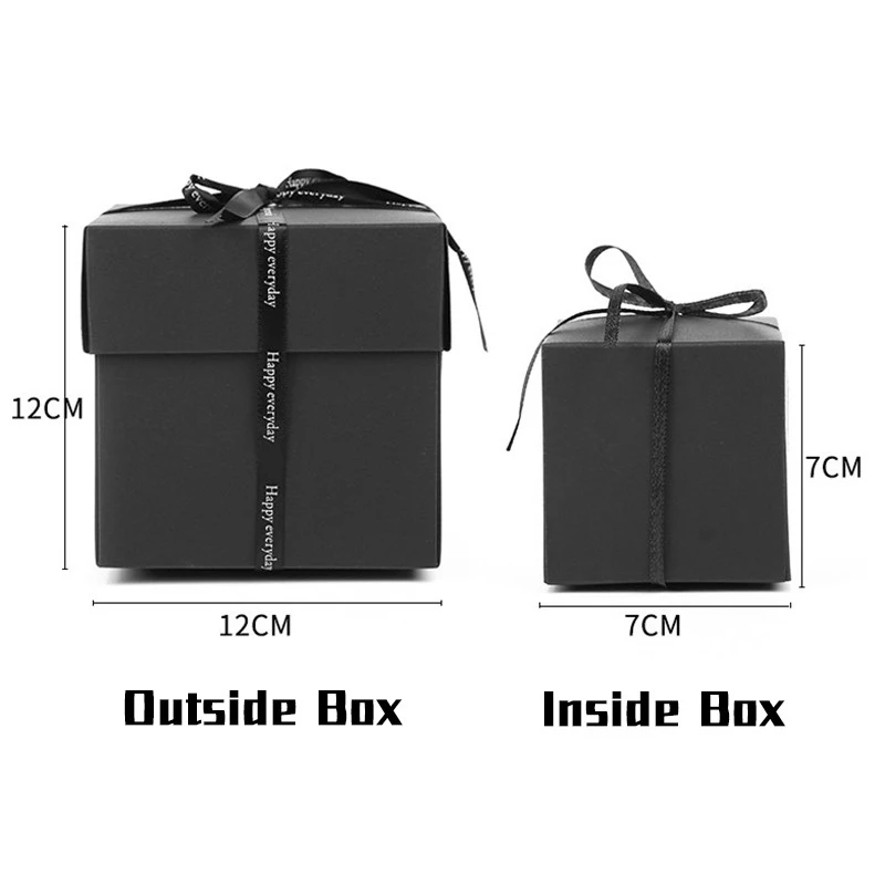 Cyuan Love Explosion Box DIY фотоальбом ручной работы для скрапбукинга коробка подарков на