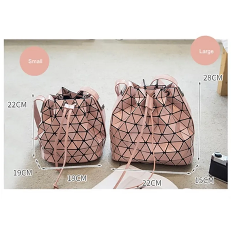 Новинка 2018 женская сумка с геометрическим рисунком простая складная мешок сумки