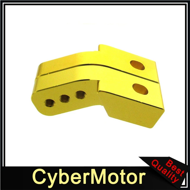 CNC Алюминиевый Регулируемый подножек расширитель кронштейн для трубопровода для питбайк Motard