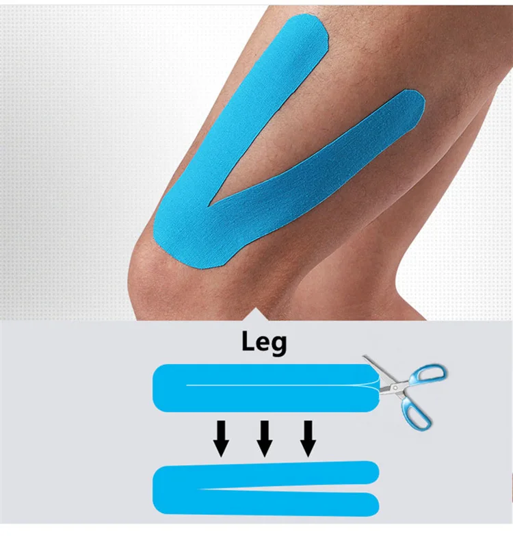 Кинезиологическая лента, кинезиотапная повязка, спортивная лента, клейкая лента, Спортивная когезивная лента, кинезиологическая лента, кинезиологическая лента