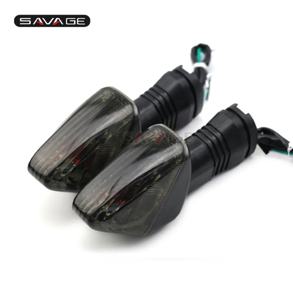 Smoke Задний светильник указателя поворота для KAWASAKI Z 750/750 S/1000 KLE 500/650 Z750 Z750S Z1000 KLE500 KLE650 VERSYS KLR650 Новинка - Цвет: Smoke