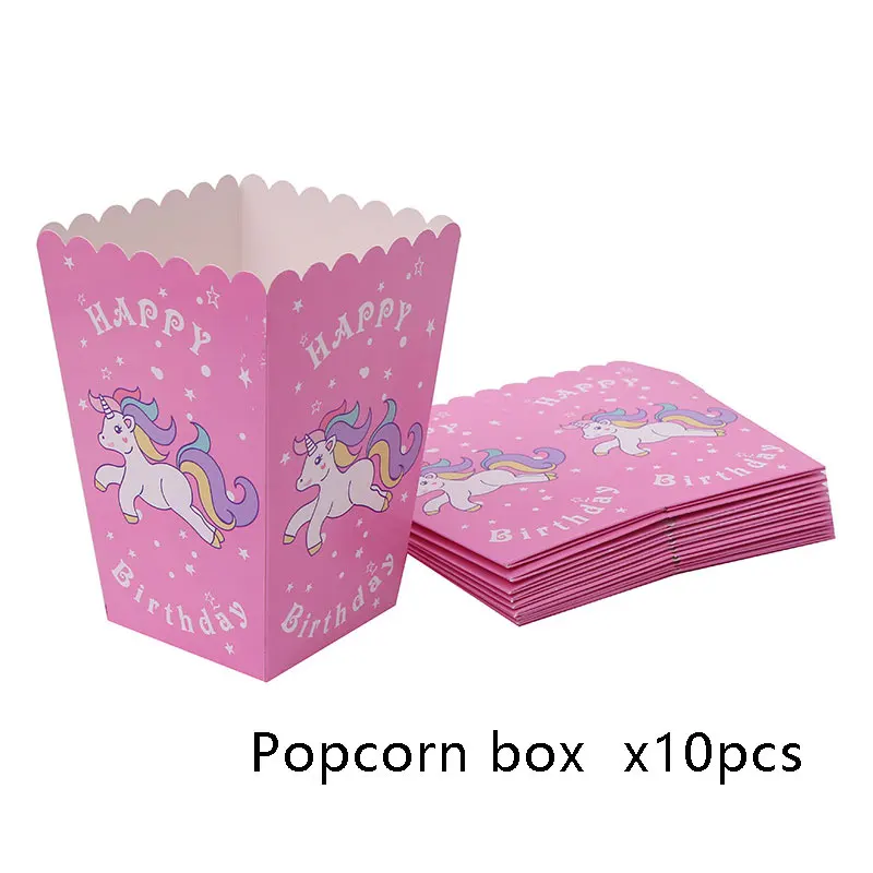 Набор детской посуды в виде единорога 10 предметов розовая Синяя тарелка баннер