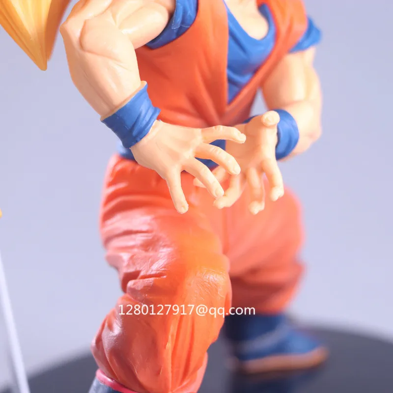 FES Dragon Ball Z Super Saiyan Son Goku Kakarotto ПВХ фигурка Коллекционная модель игрушечная коробка