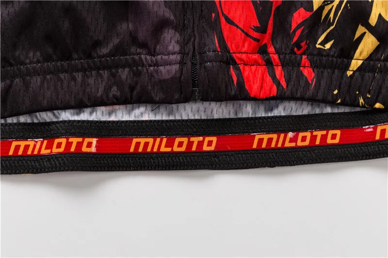 Miloto Для мужчин Vélo 2018 Pro Team короткий рукав mtb джерси велосипед одежда Ропа Майо
