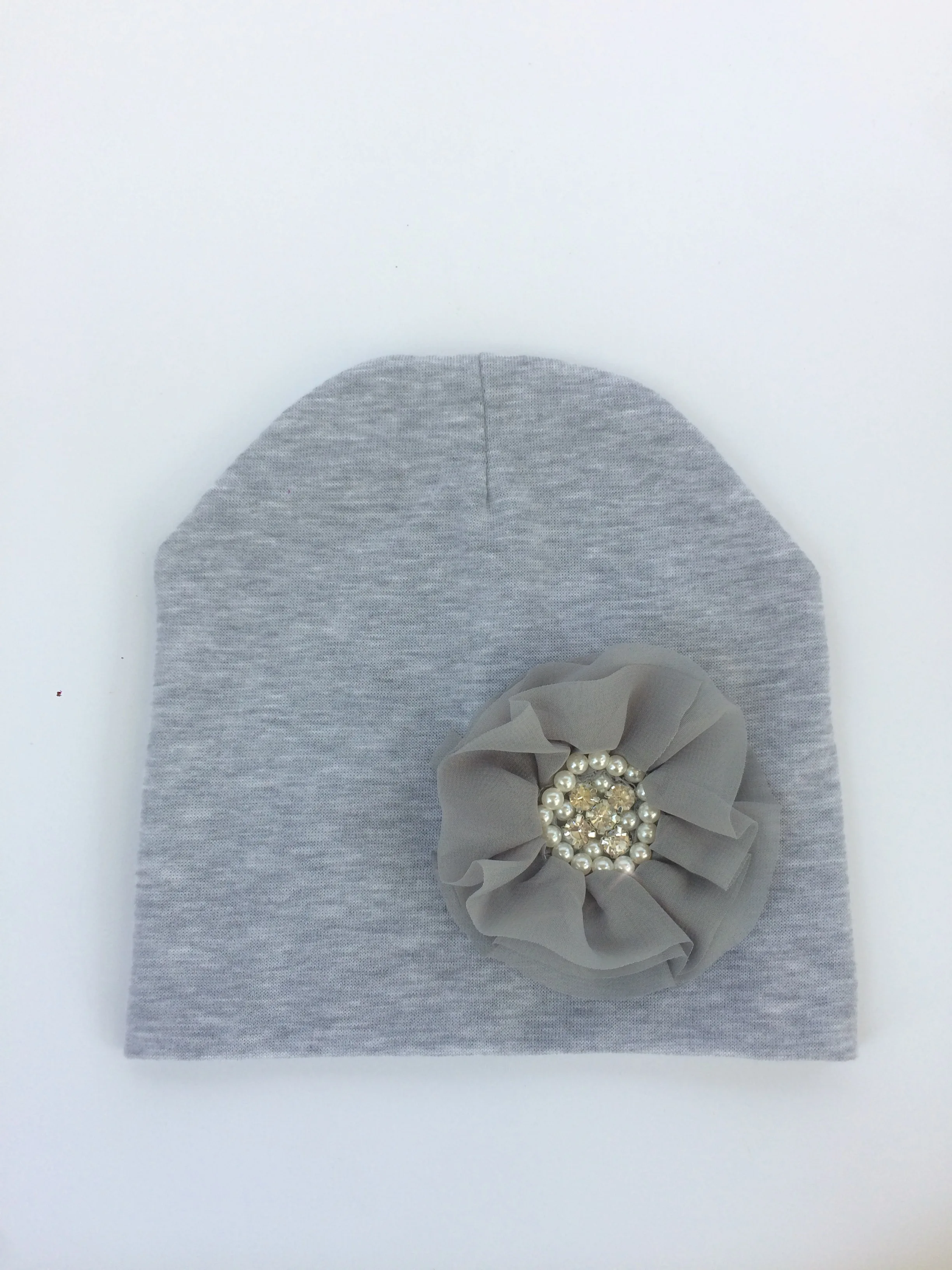 1 шт. детская эластичная Шапка тюрбан с жемчугом|Шапки и кепки| |